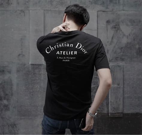 christia dior black women t shirt|christian dior tops sale.